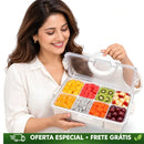 Vivence FreshBox™ 8 | Organize Frutas e Petiscos + Frete Grátis