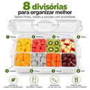 Vivence FreshBox™ 8 | Organize Frutas e Petiscos + Frete Grátis