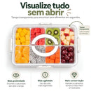 Vivence FreshBox™ 8 | Organize Frutas e Petiscos + Frete Grátis