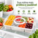 Vivence FreshBox™ 8 | Organize Frutas e Petiscos + Frete Grátis