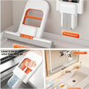 Vivence Clean™ Mini Mop Dobrável Multifuncional – Limpeza Rápida sem Sujar as Mãos