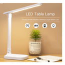 Luminária de Leitura Recarregável Touch 16 LEDs Ajustável com 3 Modos de Luz